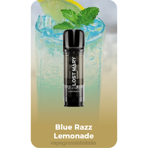 Vape All'Ingrosso - limonata blu razz V620421 LOST MARY Tappo cialde sostitutive preriempite