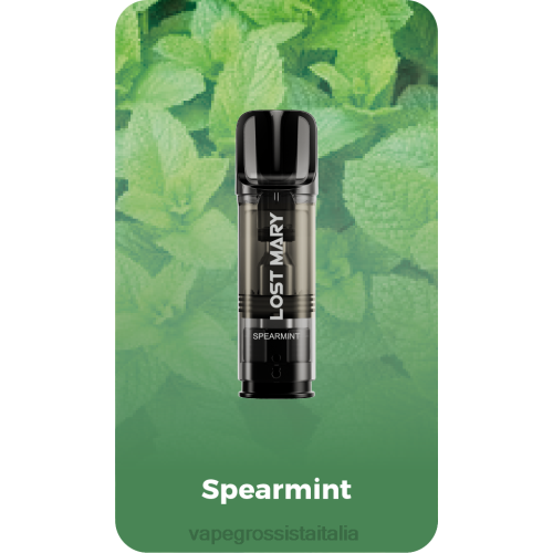 Vape Italia Centro Mirum - menta verde V620429 LOST MARY Tappo cialde sostitutive preriempite