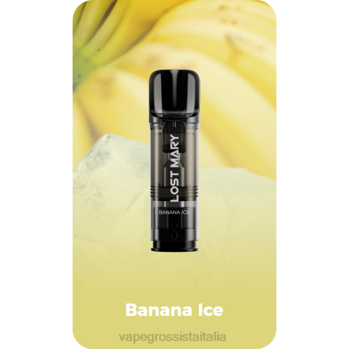 Vape Italia Recensioni - ghiaccio alla banana V620420 LOST MARY Tappo cialde sostitutive preriempite