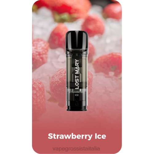Vape Italia Recensioni - ghiaccio alla fragola V620430 LOST MARY Tappo cialde sostitutive preriempite