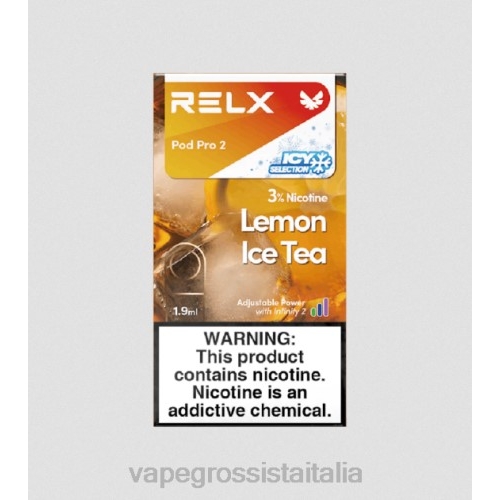 Vape Italia Centro Mirum - tè freddo al limone V620259 RELX Pod Pro 2