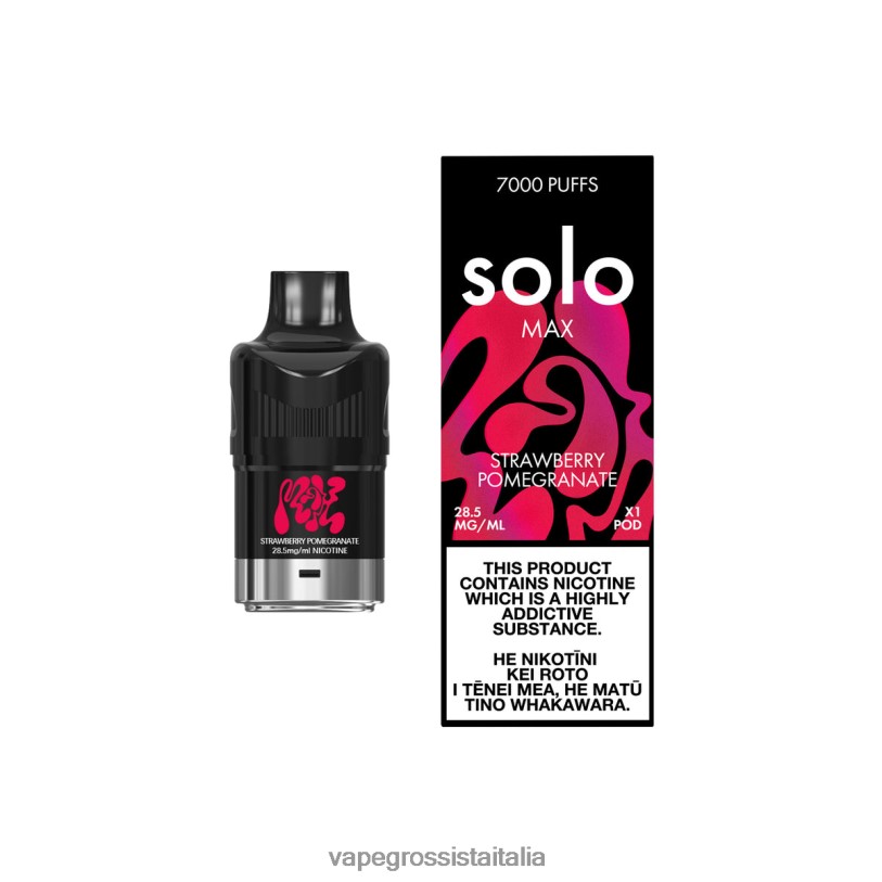 Vape Italia Ancona - Solo MAX baccello melograno fragola JH02284