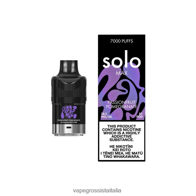 Vape Italia Centro Mirum - Solo MAX baccello melograno del frutto della passione JH02289