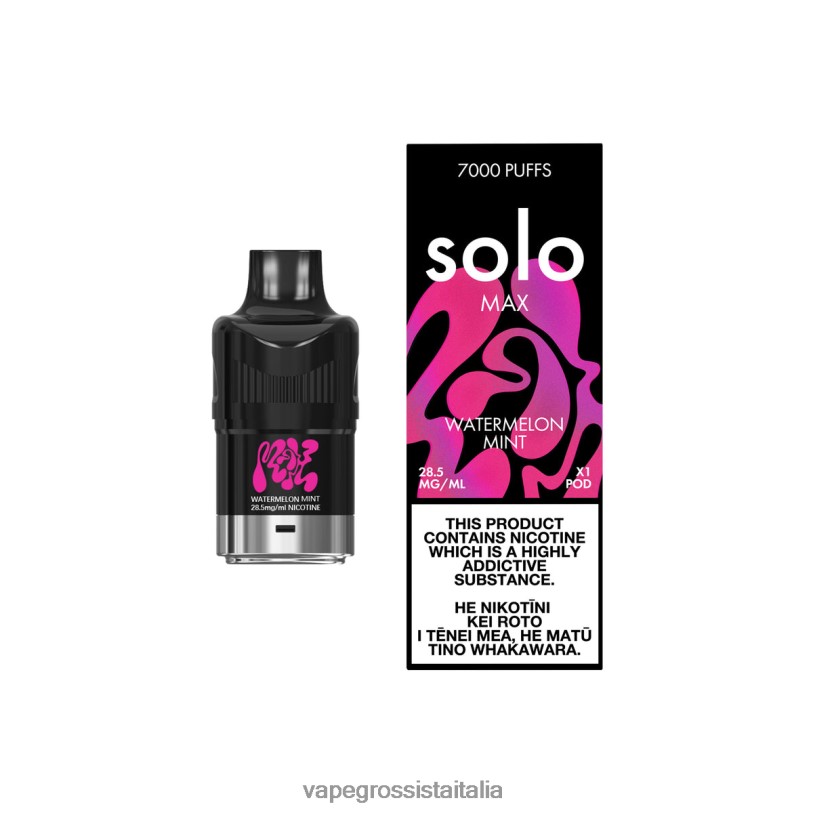 Vape Italia Fano - Solo MAX baccello menta di anguria JH02286