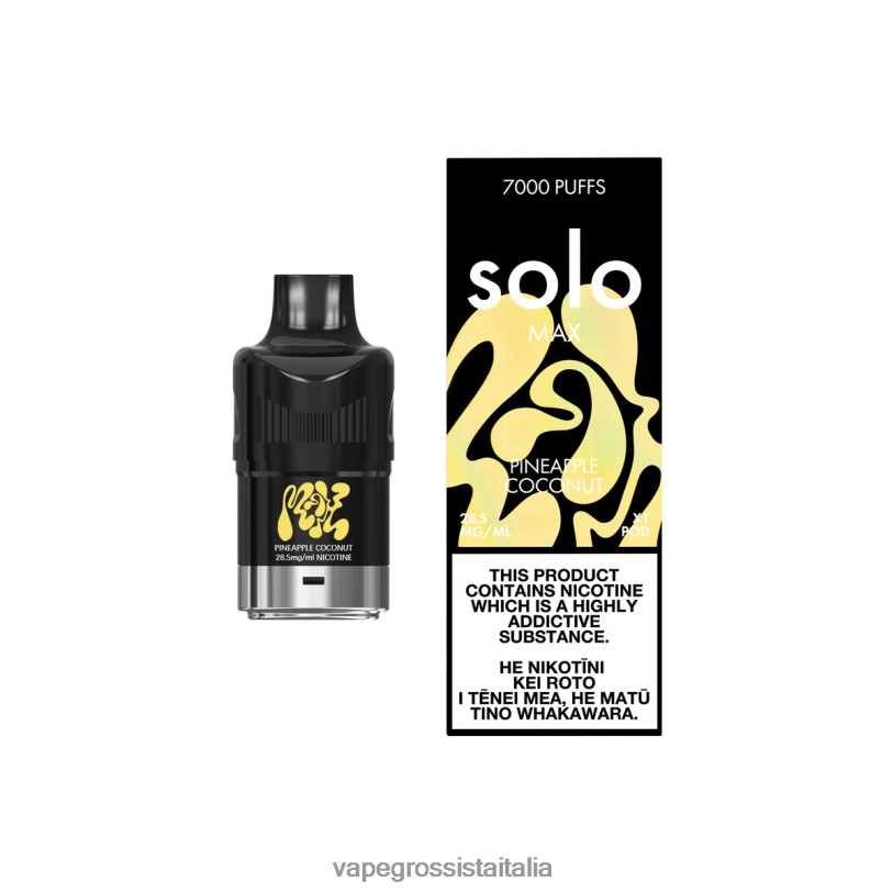 Vape Italia Osimo - Solo MAX baccello cocco all'ananas JH02275