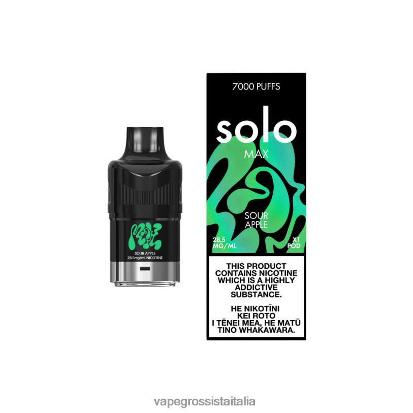 Vape Italia Recensioni - Solo MAX baccello mela acerba JH02280