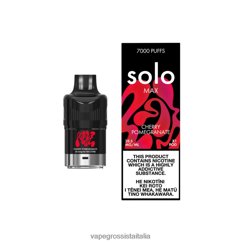 Vape Italia - Solo MAX baccello melograno ciliegia JH02283