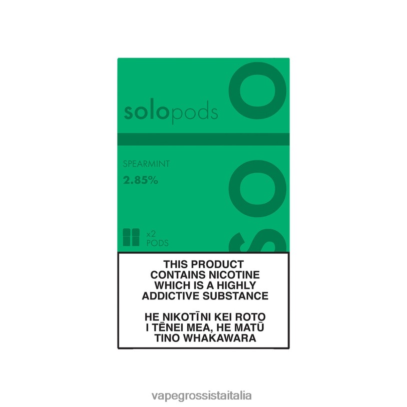 Vape Grossista Italia - Solo capsula di ricambio, confezione da 2 menta verde JH02262