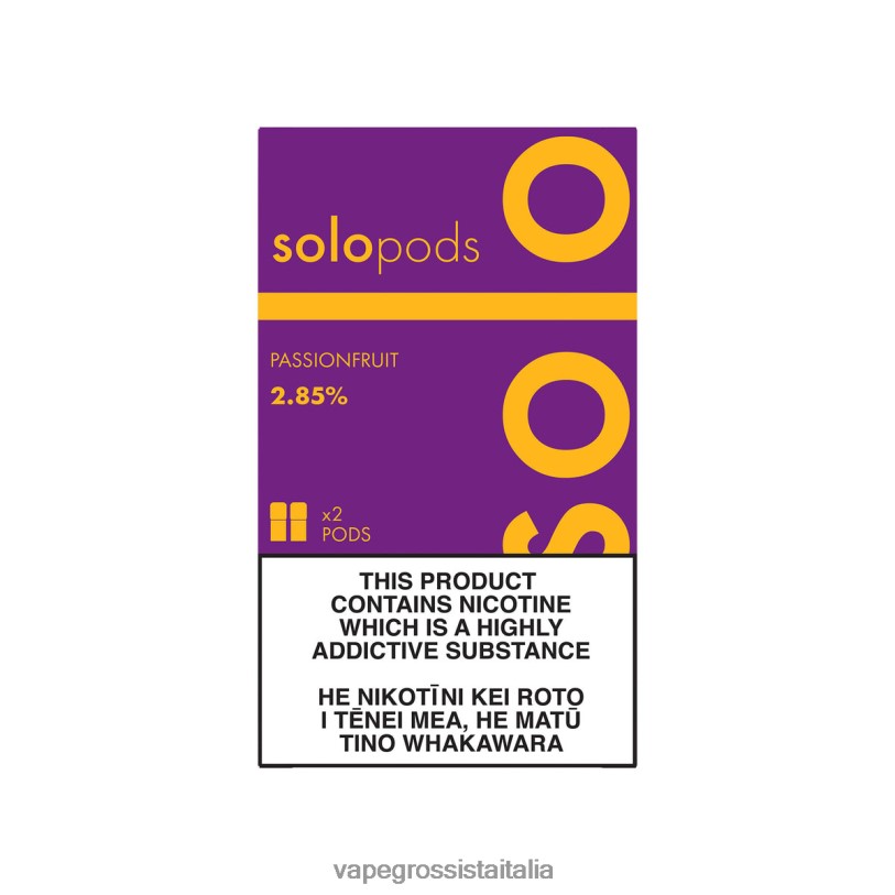 Vape Italia Fano - Solo capsula di ricambio, confezione da 2 frutto della passione JH02256