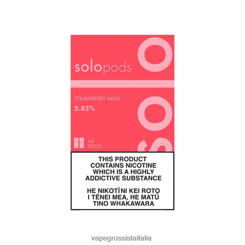 Vape Italia Recensioni - Solo capsula di ricambio, confezione da 2 menta fragola JH02260