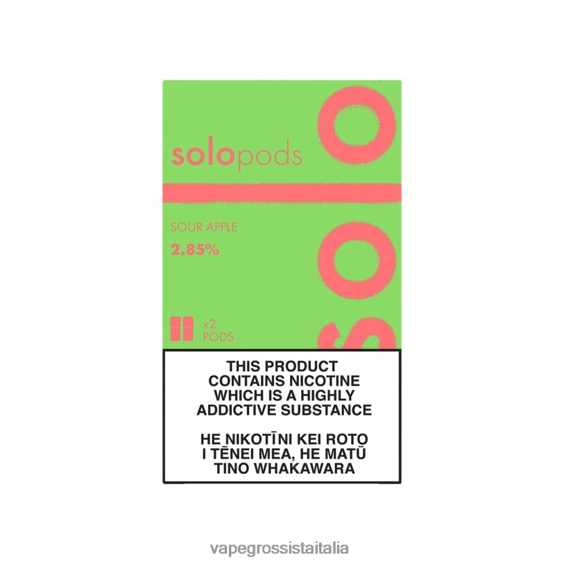 Vape Italia Senigallia - Solo capsula di ricambio, confezione da 2 mela acerba JH02258