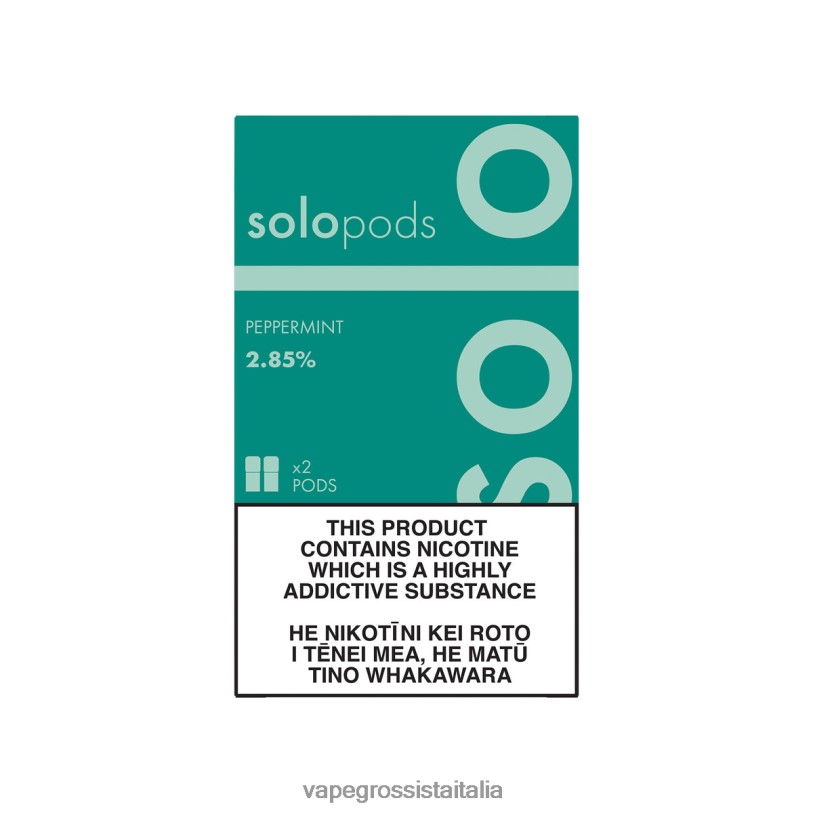 Vape Italia - Solo capsula di ricambio, confezione da 2 menta piperita JH02263