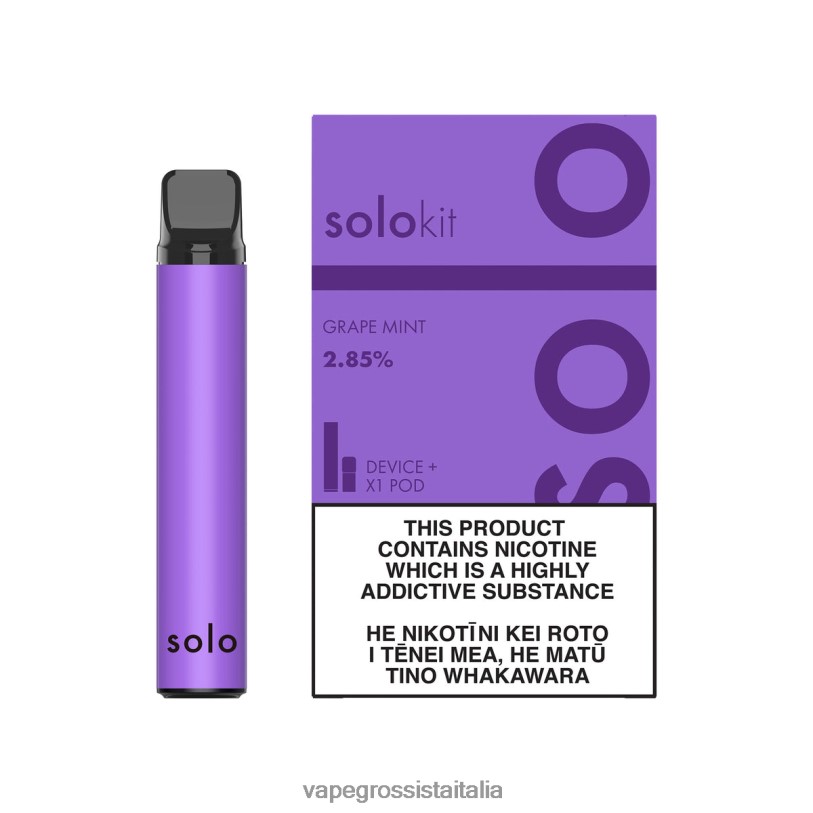 Vape Italia Osimo - Solo kit cialda menta d'uva JH02245