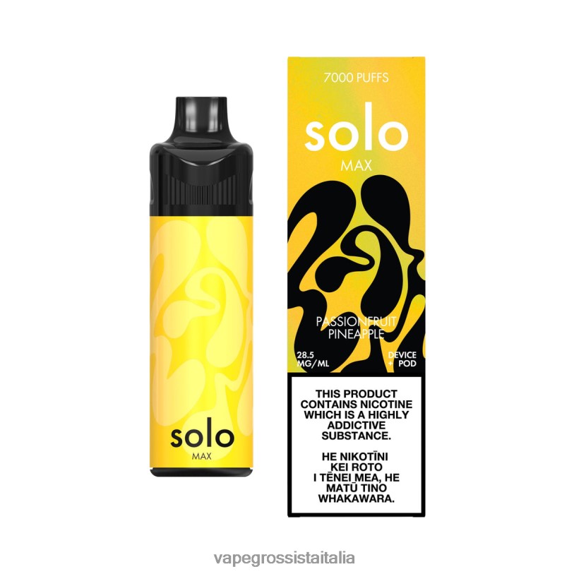 Vape Italia Centro Mirum - Solo MAX kit cialda ananas frutto della passione JH02269