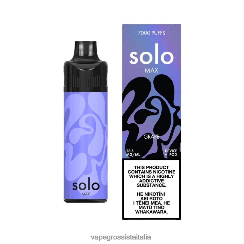 Vape Italia Collemarino - Solo MAX kit cialda uva JH02267