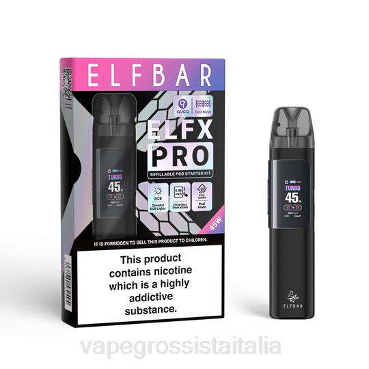 Vape Italia Fano - ELFBAR ELFX Pro Apri dispositivo pod blu 6HFX6