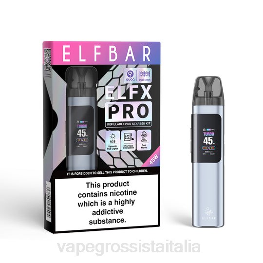 Vape Italia Osimo - ELFBAR ELFX Pro Apri dispositivo pod nero 6HFX5