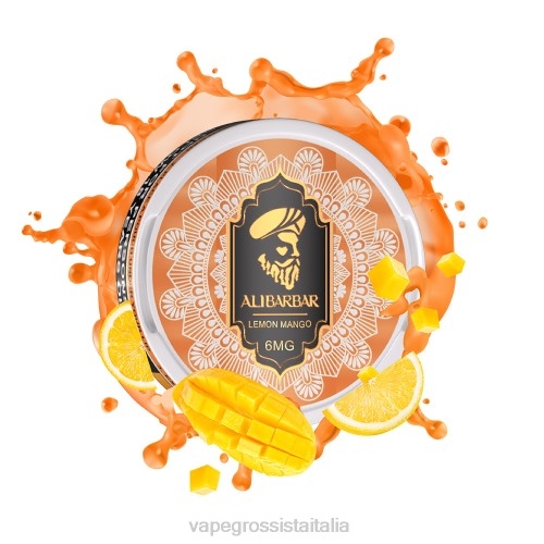 Vape All'Ingrosso - mango al limone V62061 ALIBARBAR sacchetto di nicotina