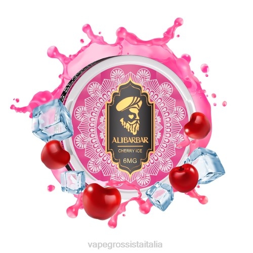 Vape Italia Collemarino - gelato alla ciliegia V62067 ALIBARBAR sacchetto di nicotina