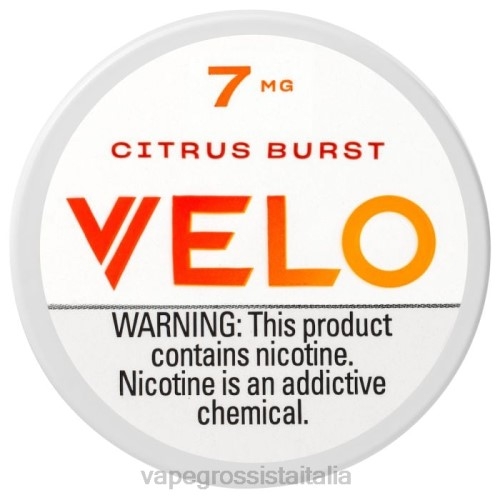 Vape Italia Ancona - esplosione di agrumi V62044 VELO busta di nicotina da 7 mg
