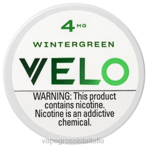 Vape Italia Centro Mirum - menta V62039 VELO busta di nicotina da 4 mg