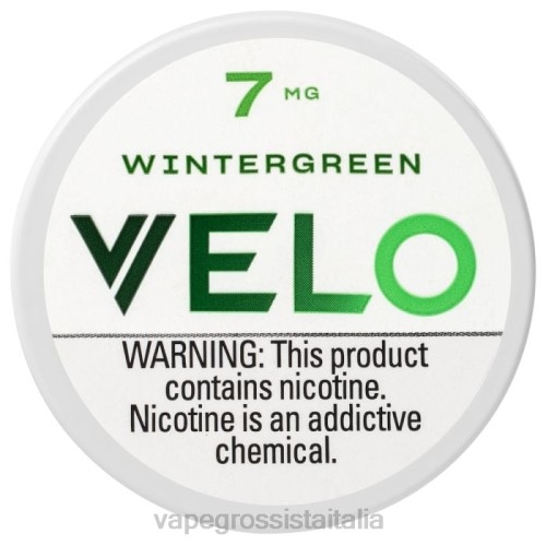 Vape Italia Collemarino - invernoverde V62047 VELO busta di nicotina da 7 mg