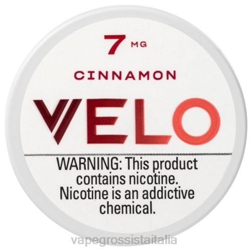 Vape Italia Recensioni - cannella V62050 VELO busta di nicotina da 7 mg