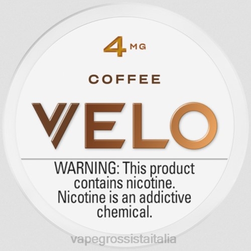 Vape Italia - caffè V62043 VELO busta di nicotina da 4 mg