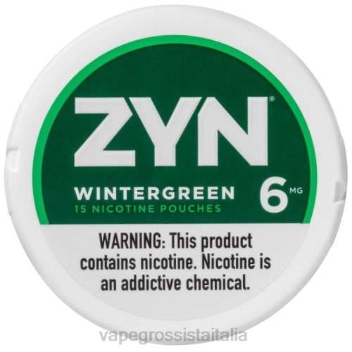 Vape Italia Ancona - invernoverde V62014 ZYN busta di nicotina da 6 mg