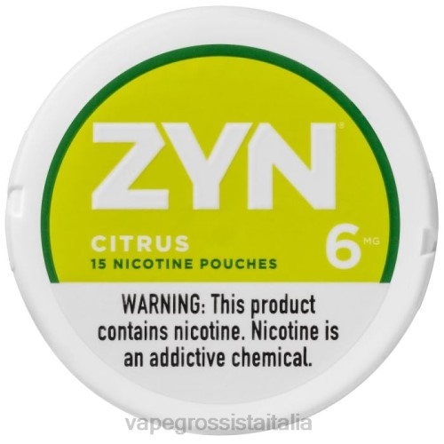 Vape Italia Collemarino - agrumi V62017 ZYN busta di nicotina da 6 mg