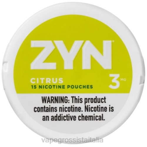 Vape Italia Collemarino - agrumi V62027 ZYN busta di nicotina da 3 mg