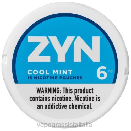 Vape Italia Fano - menta fresca V62016 ZYN busta di nicotina da 6 mg