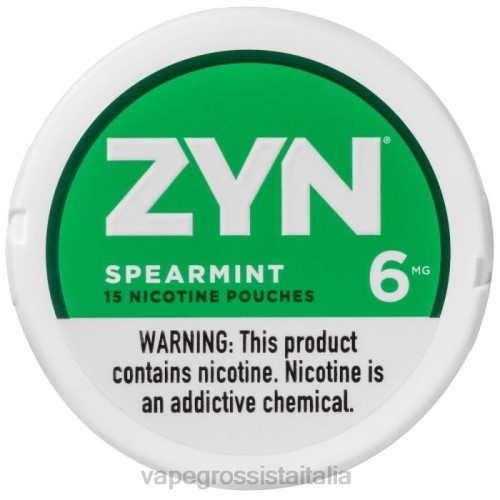 Vape Italia Osimo - menta verde V62015 ZYN busta di nicotina da 6 mg