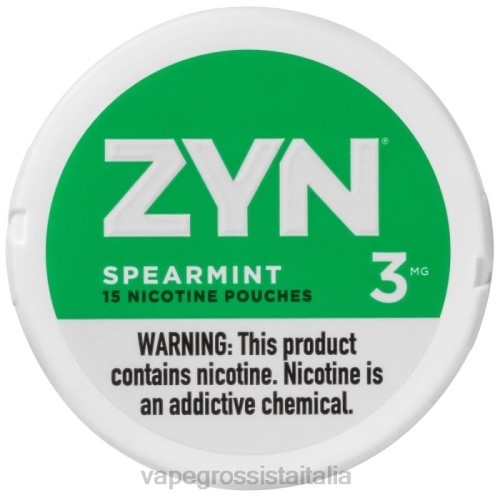Vape Italia Osimo - menta verde V62025 ZYN busta di nicotina da 3 mg