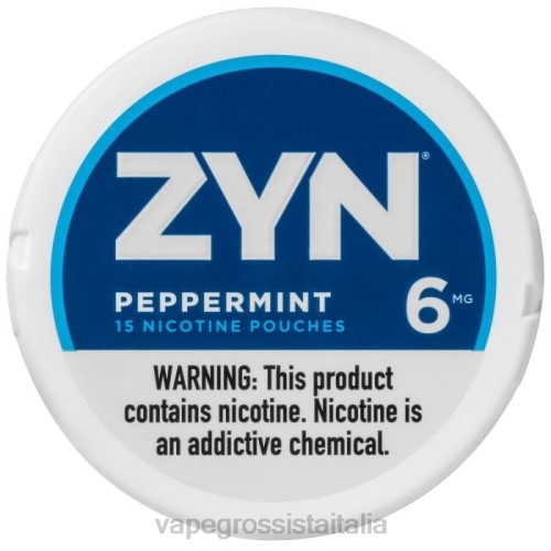 Vape Italia Senigallia - menta piperita V62018 ZYN busta di nicotina da 6 mg