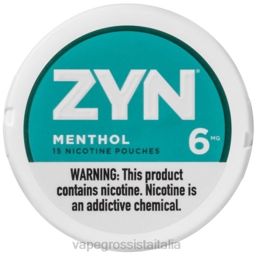Vape Italia - mentolo V62023 ZYN busta di nicotina da 6 mg