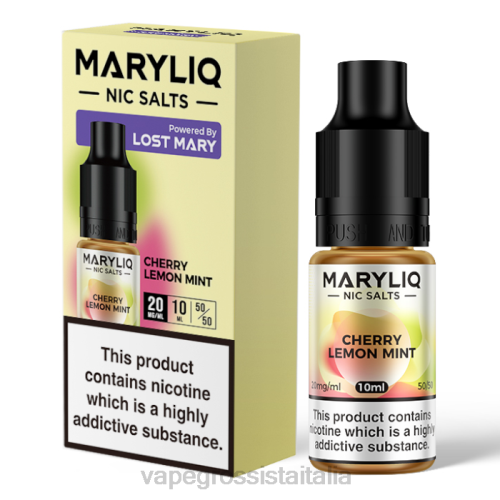 Vape Italia Ancona - menta ciliegia limone V620444 LOST MARY MARYLIQ sali di nicotina - 10 ml - 20 mg