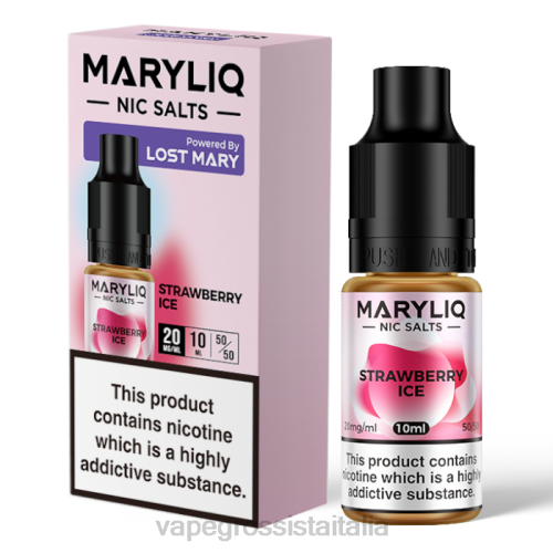 Vape Italia Collemarino - ghiaccio alla fragola V620457 LOST MARY MARYLIQ sali di nicotina - 10 ml - 20 mg