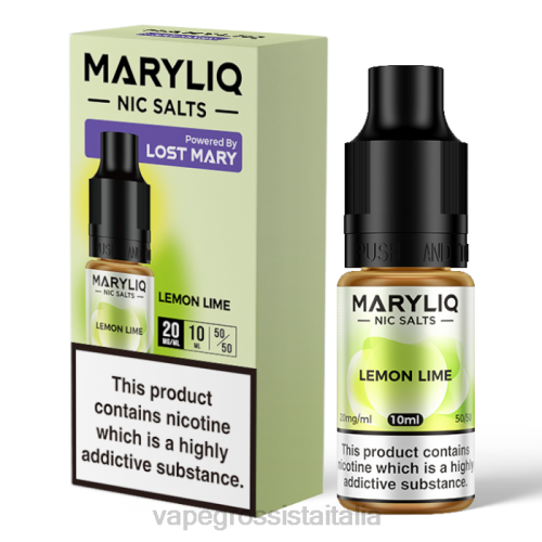 Vape Italia Collemarino - limone lime V620447 LOST MARY MARYLIQ sali di nicotina - 10 ml - 20 mg