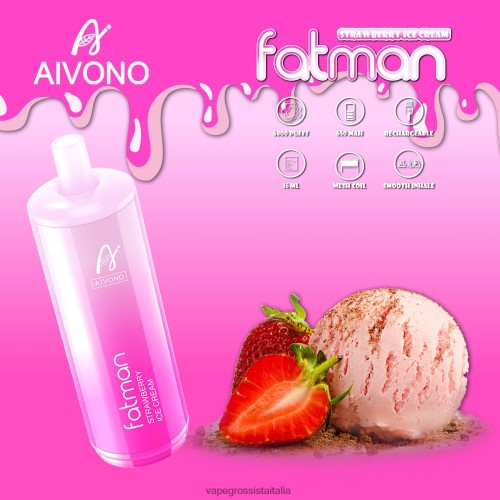 gelato alla fragola