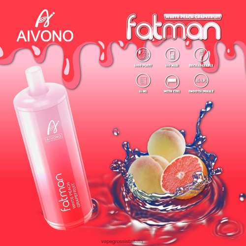 Vape Italia Osimo - Aivono FATMAN 6800 pompelmo VZ4N6625