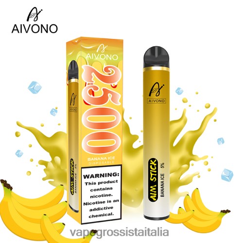 ghiaccio alla banana