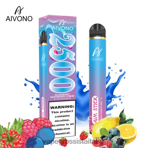 mirtillo lampone limone