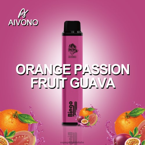guava all'arancia e frutto della passione