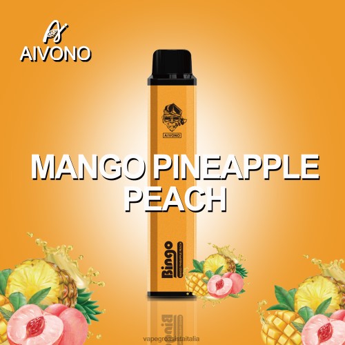 Vape Italia Fano - Aivono AIM BINGO 4000 mango ananas pesca VZ4N66136
