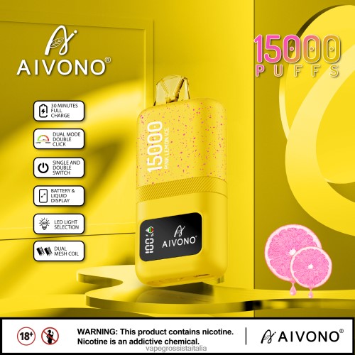 ghiaccio al limone rosa