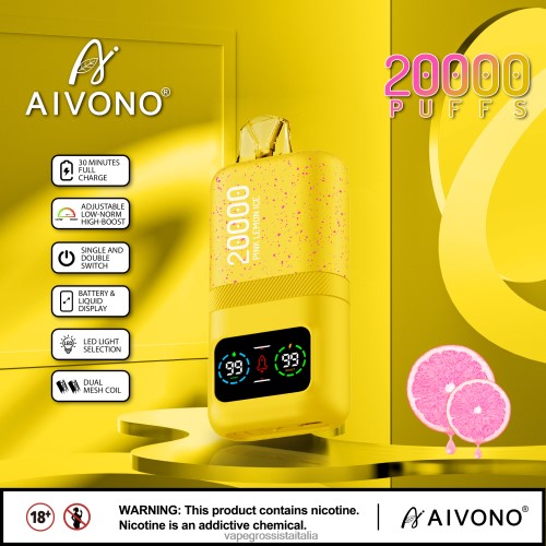 ghiaccio al limone rosa