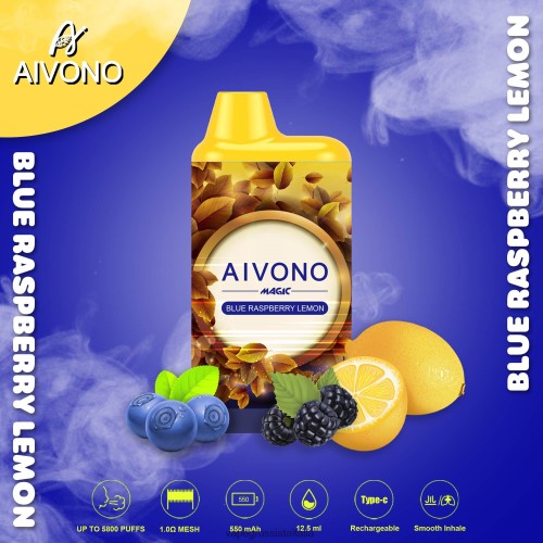 limone lampone blu