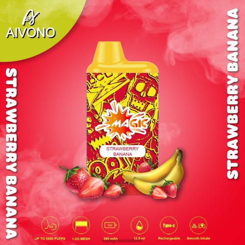 banane alla fragola