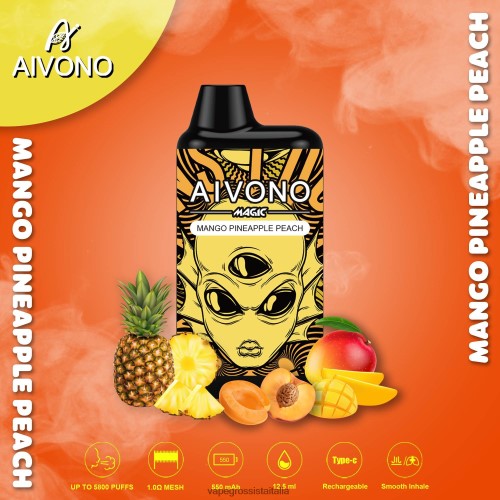 mango ananas pesca
